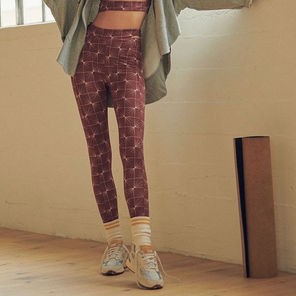 BNWT free people high rise ankle sneak peak leggings - Picture 3 of 5